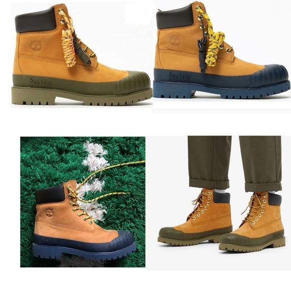 Timberland Other - BUNDLE OF TIMBERLAND X BEE LINE PREMIUM 6" BOOTWHEAT NAVY & OLIVE